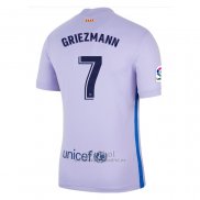 Camiseta Barcelona Jugador Griezmann Segunda 2021-2022