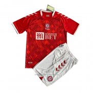 Camiseta Bristol City Primera Nino 2021-2022