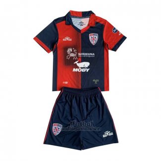 Camiseta Cagliari Calcio Primera Nino 2023-2024