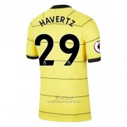 Camiseta Chelsea Jugador Havertz Segunda 2021-2022