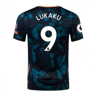 Camiseta Chelsea Jugador Lukaku Tercera 2021-2022