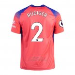 Camiseta Chelsea Jugador Rudiger Tercera 2020-2021