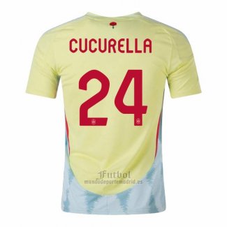 Camiseta Espana Jugador Cucurella Segunda 2024