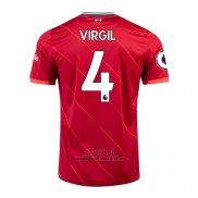 Camiseta Liverpool Jugador Virgil Primera 2021-2022