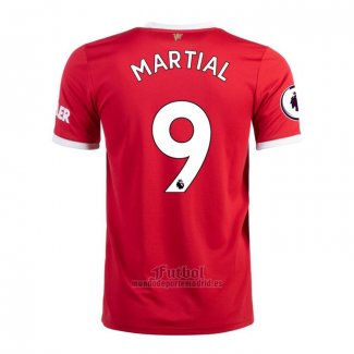 Camiseta Manchester United Jugador Martial Primera 2021-2022