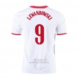 Camiseta Polonia Jugador Lewandowski Primera 2020-2021