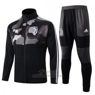 Chandal de Chaqueta del Juventus 2020-2021 Negro