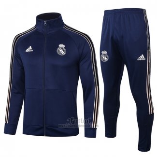 Chandal de Chaqueta del Real Madrid 2020-2021 Azul Marino