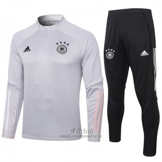 Chandal de Sudadera del Alemania 2020-2021 Gris