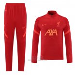 Chandal de Sudadera del Liverpool 2021-2021 Rojo