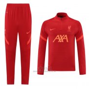 Chandal de Sudadera del Liverpool 2021-2022 Rojo