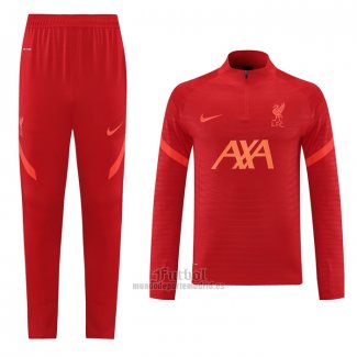 Chandal de Sudadera del Liverpool 2021-2021 Rojo