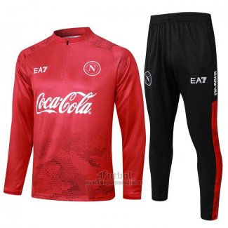 Chandal de Sudadera del Napoli 2024-2025 Rojo