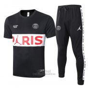 Chandal del Paris Saint-Germain Manga Corta 2020-2021 Negro