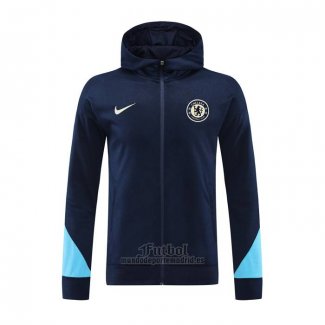 Chaqueta con Capucha del Chelsea 2024-2025 Azul