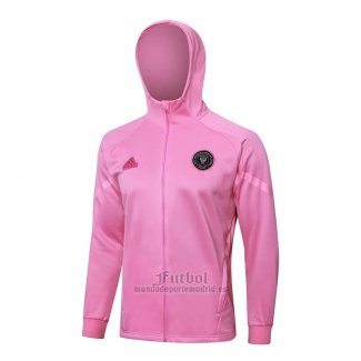 Chaqueta con Capucha del Inter Miami 2024-2025 Rosa