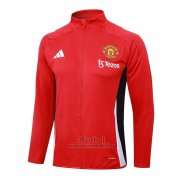 Chaqueta del Manchester United 2024-2025 Rojo