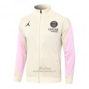 Chaqueta del Paris Saint-Germain Jordan 2024-2025 Amarillo