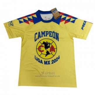 Camiseta America Champion 2024-2025 Amarillo Tailandia